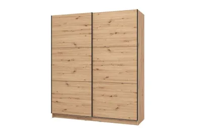 Drsna omara Sienna 180 hrast artisan