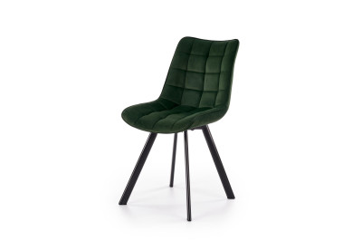 Jedilni stol K332 temno zelen - Mega Pohištvo - 1