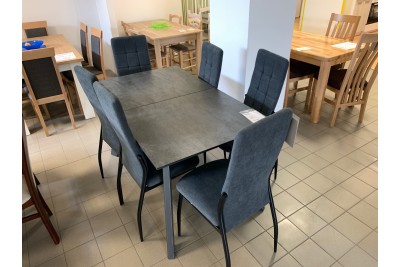 Jedilna miza Heiko 140(180)x80 cm - ODPRODAJA EKSPONATA