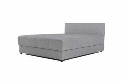 Francoska postelja SPENTA 160x200 siva - Mega Pohištvo - 1
