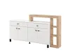 Komoda SARK 182 bela + hrast