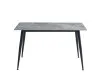 Miza Adria 140x80 cm sivi marmor