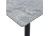 Miza Adria 140x80 cm sivi marmor