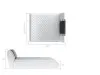 Postelja FLAVIO 140x200 bela