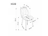 Stol K538 zelen