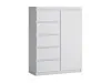 Komoda Fribo FRIK01 bela - Mega Pohištvo - 1