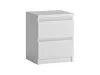 Nočna omarica Fribo FRIK05 bela - Mega Pohištvo - 1