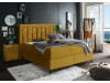 Francoska postelja Gaston 160x200 cm rumena