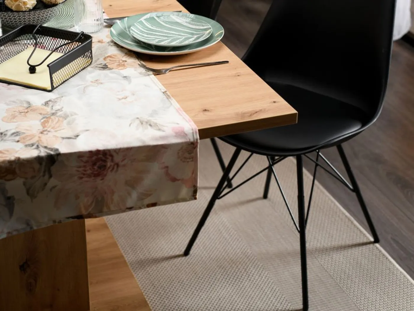 Miza Sabrina 160(200)x91,5 cm hrast artisan