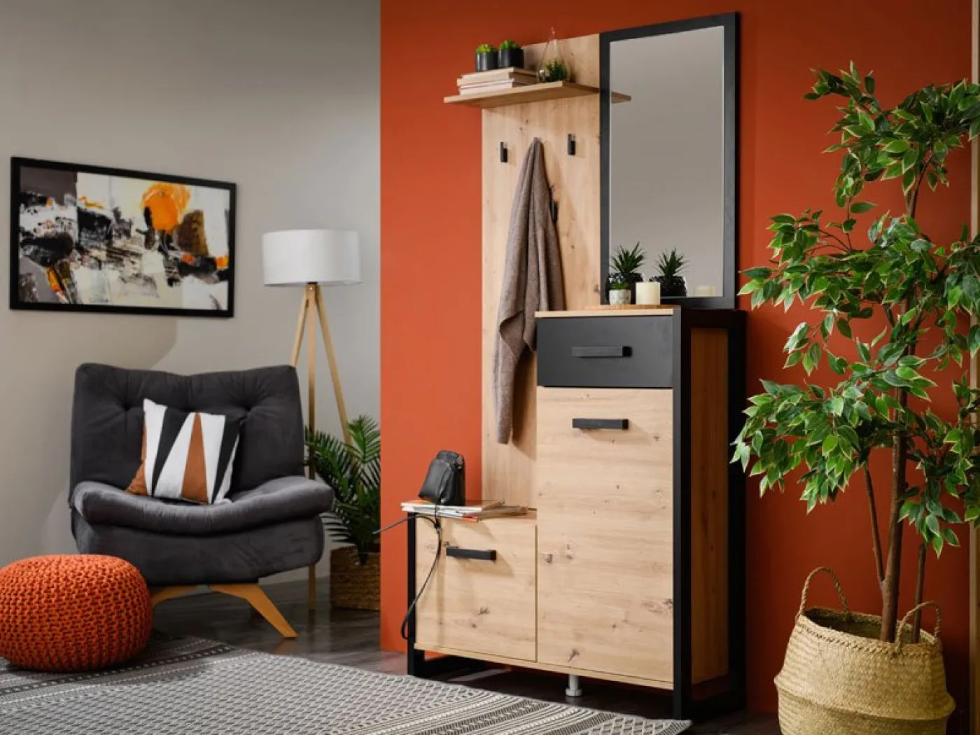 Predsoba OLERON hrast artisan