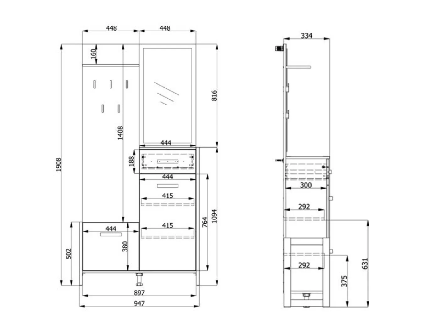 Predsoba OLERON hrast artisan