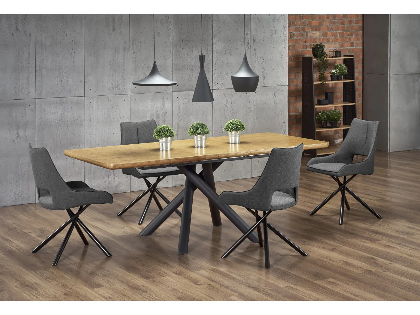 Miza DERRICK 160(200)x90 cm