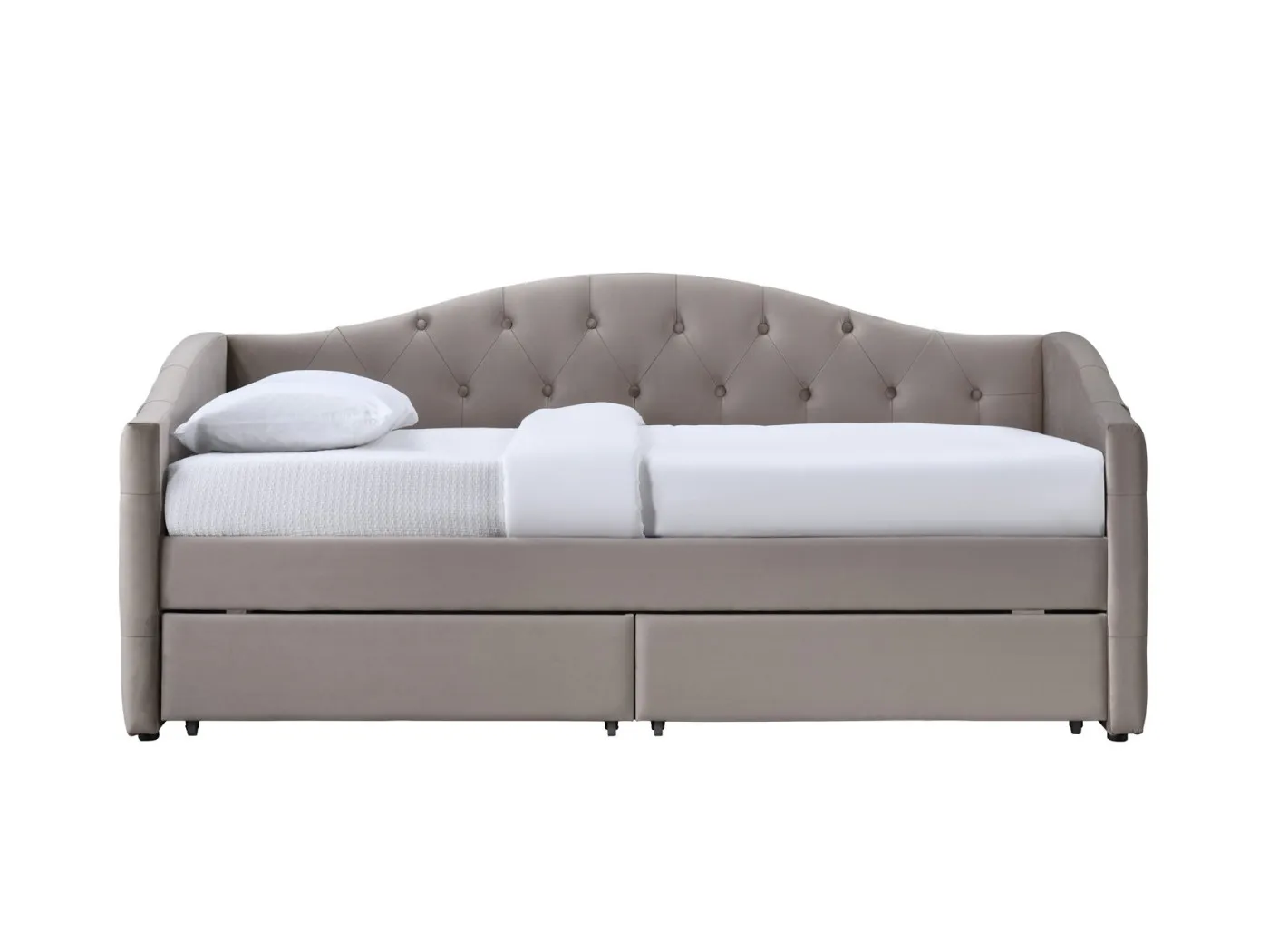 Postelja ALOHA 90x200 cm bež