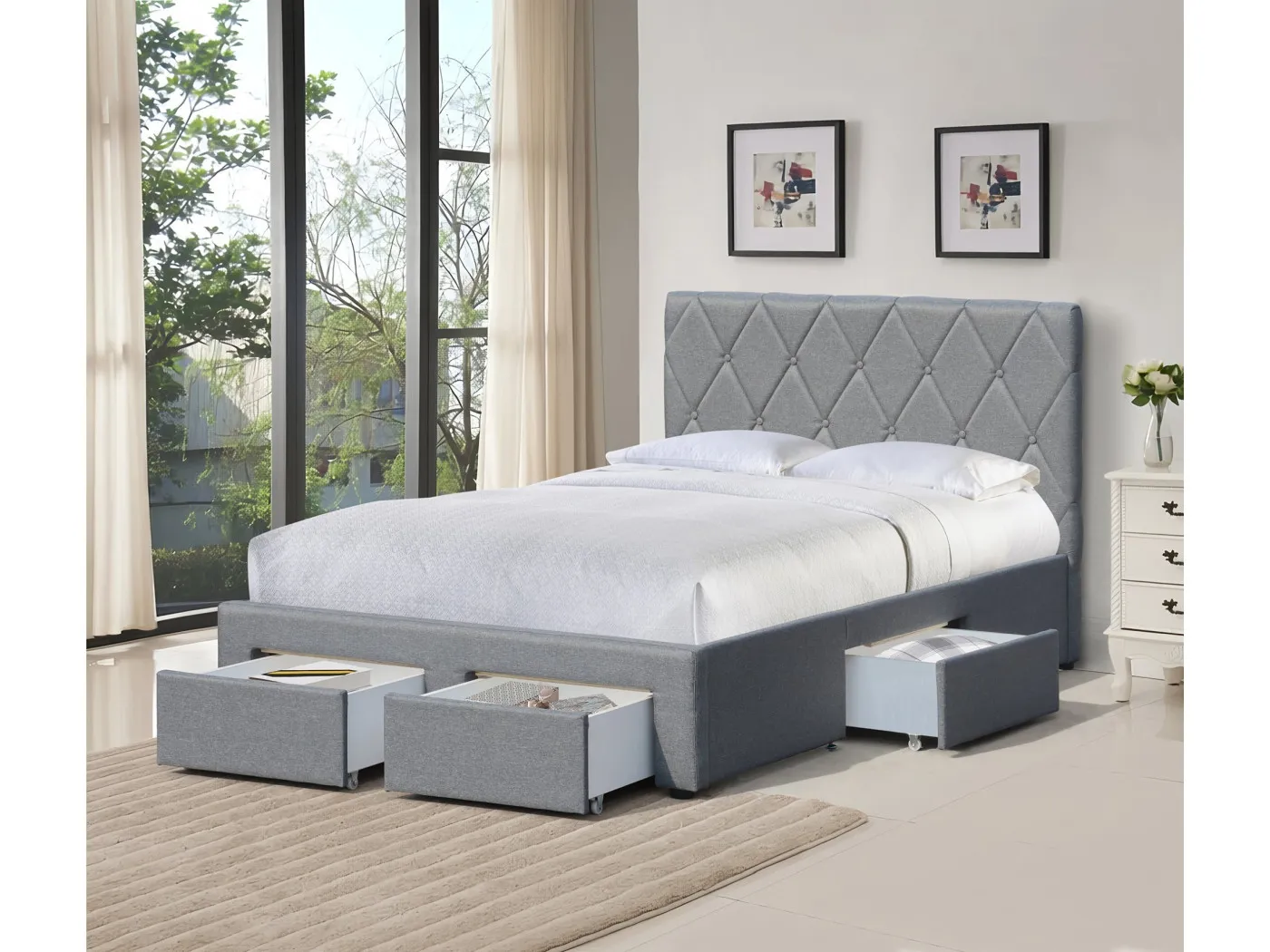 Postelja Betina 120x200 cm