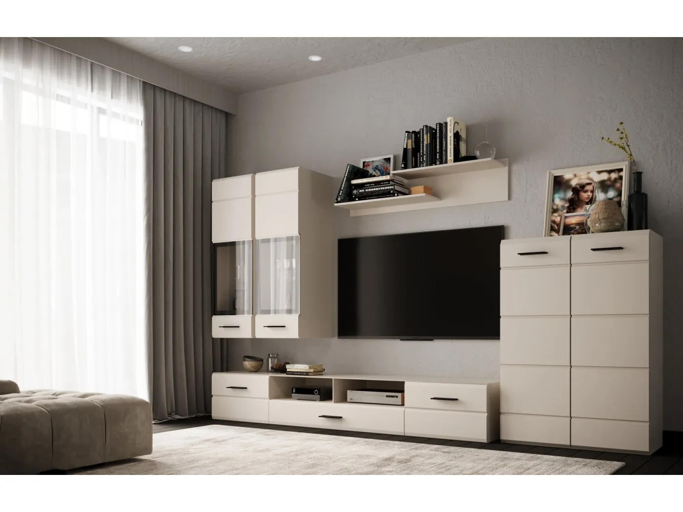 Dnevni regal VALETTA kašmir