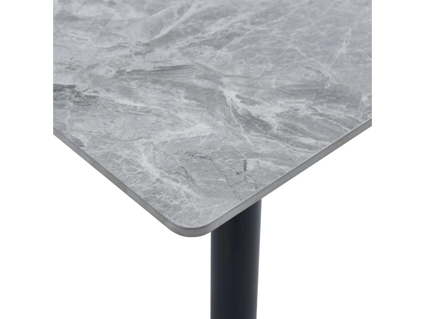 Miza Adria 140x80 cm sivi marmor