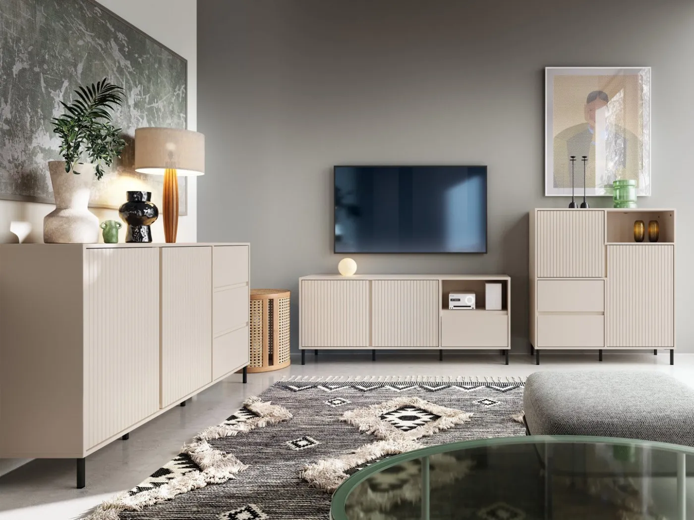 Komoda Avenale AVEK03 kašmir