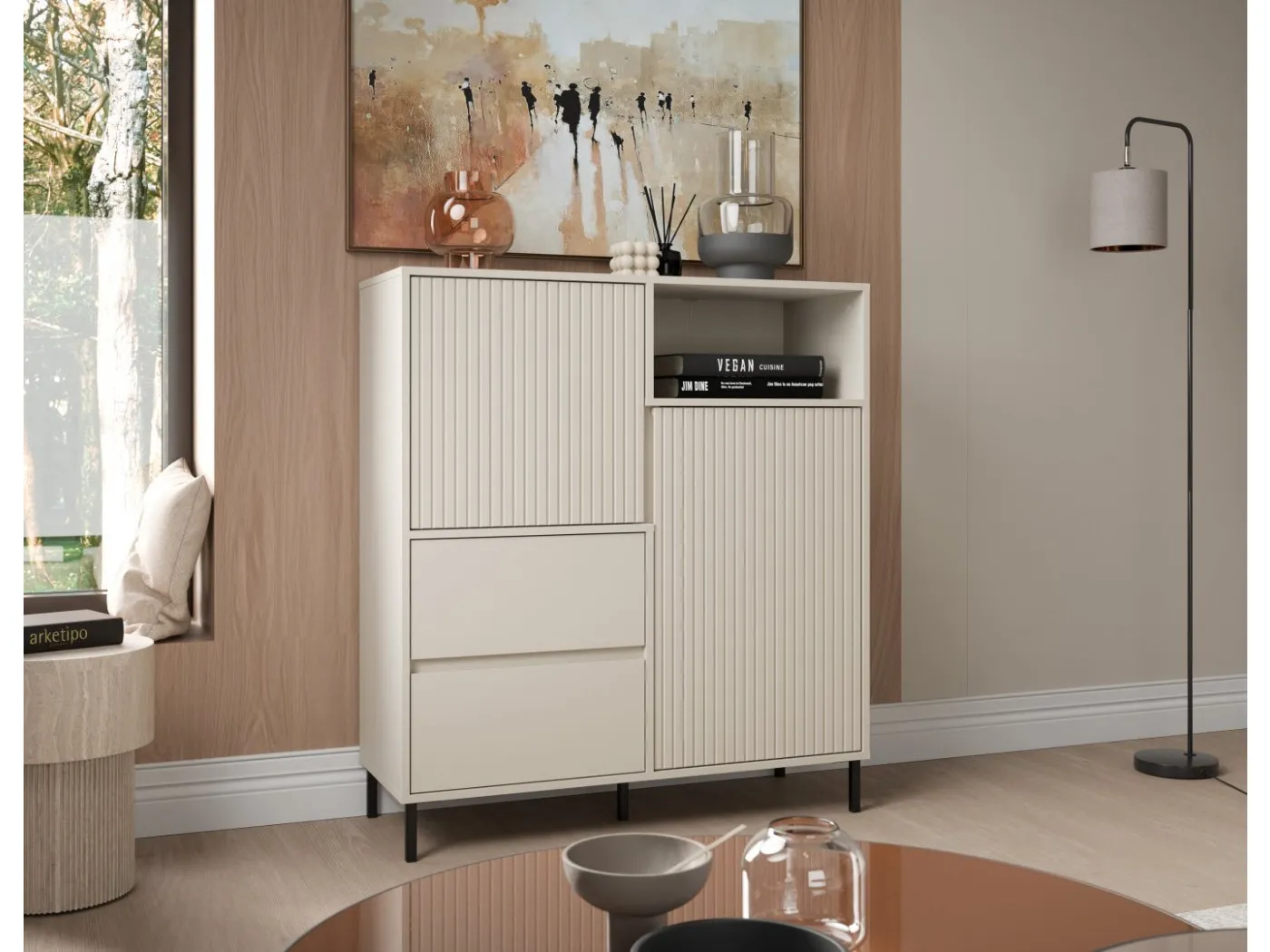 Komoda Avenale AVEK03 kašmir