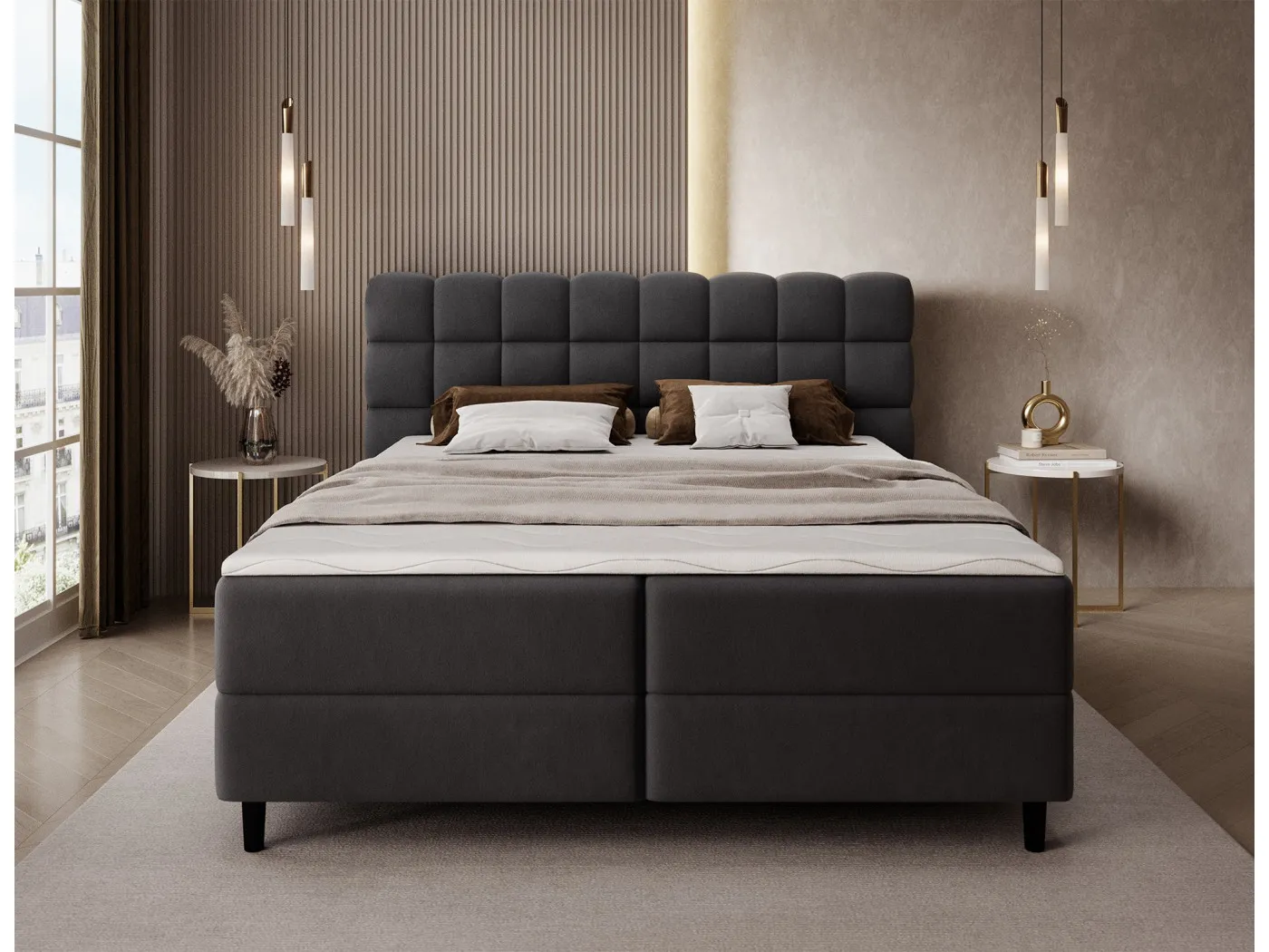 Boxspring postelja CAMMA