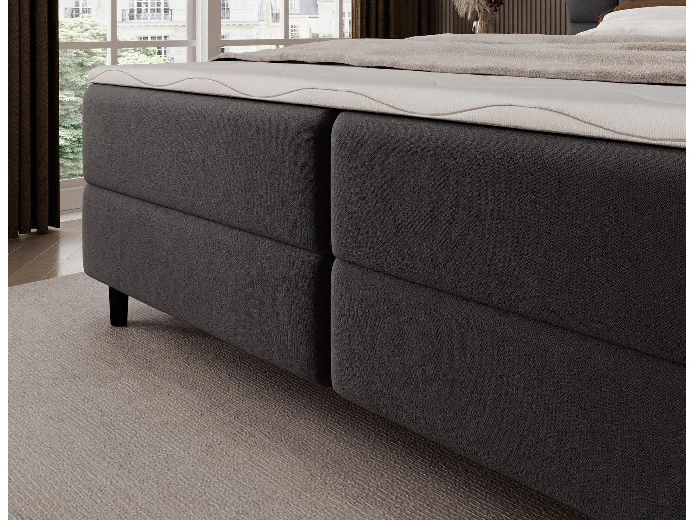 Boxspring postelja CAMMA