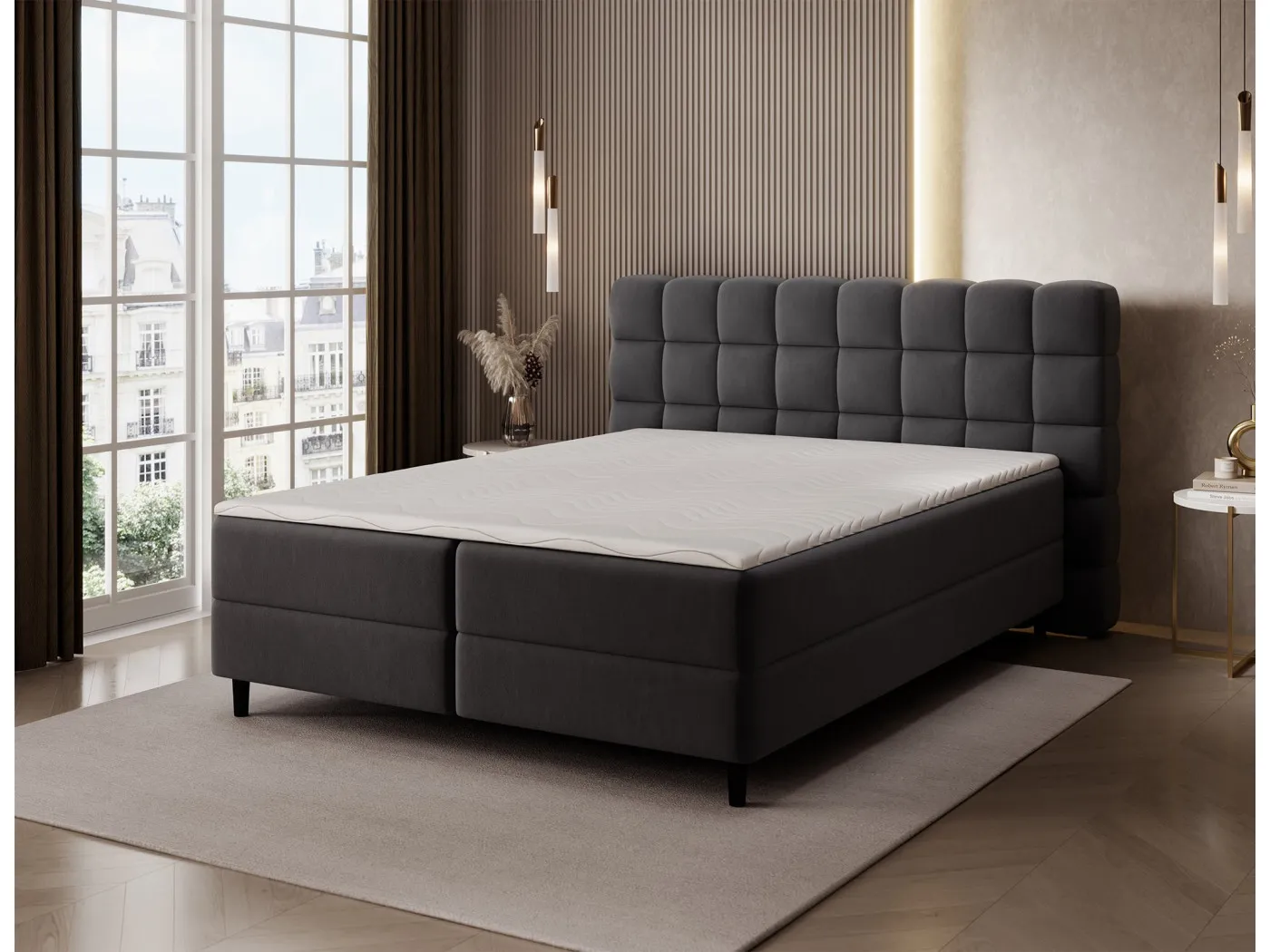 Boxspring postelja CAMMA