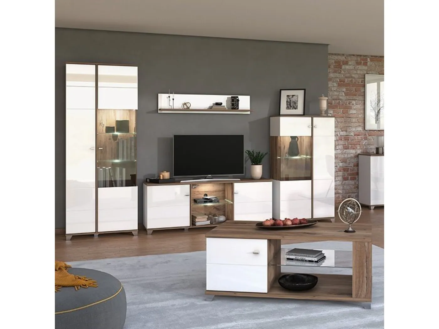 Dnevna soba BURGUNDY