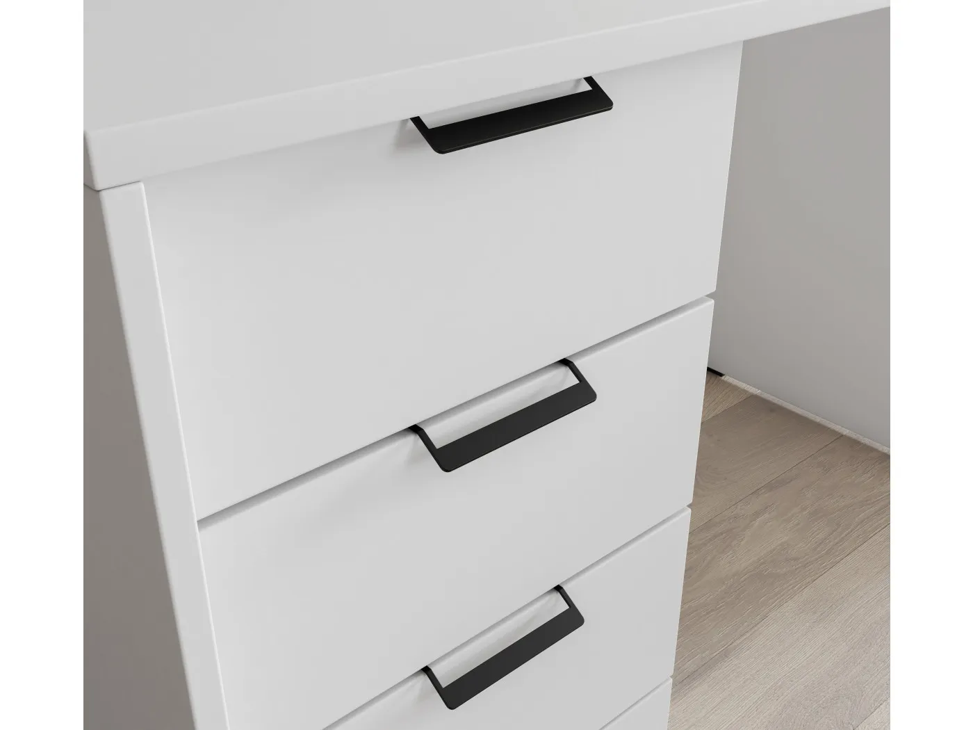 Pisalna miza BAROLD 120 bela