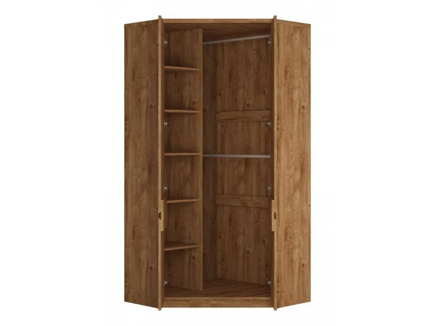 Kotna omara Fribo FRIS05 hrast - Mega Pohištvo - 2