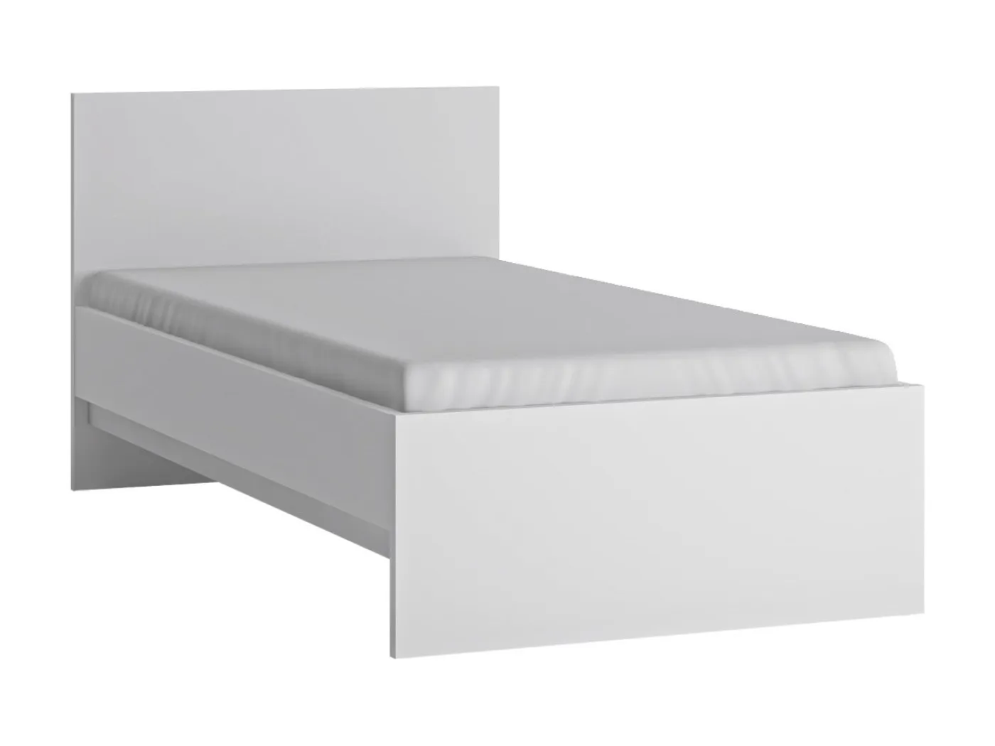 Postelja Fribo 90 bela - FRIZ01 - Mega Pohištvo - 1 