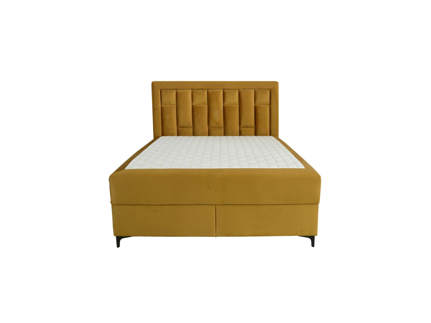 Francoska postelja Gaston 160x200 cm rumena