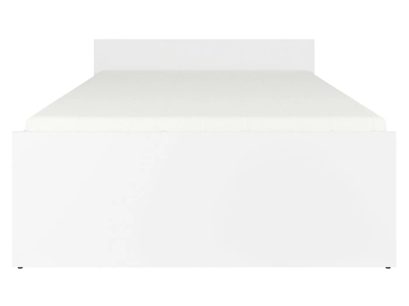 Postelja Nepo Plus 120x200 cm bela