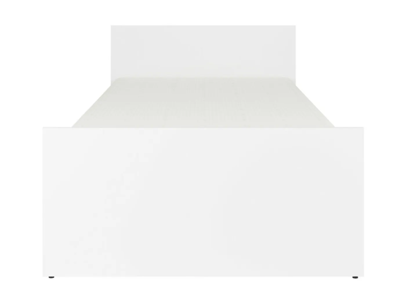 Postelja Nepo Plus 90x200 cm bela