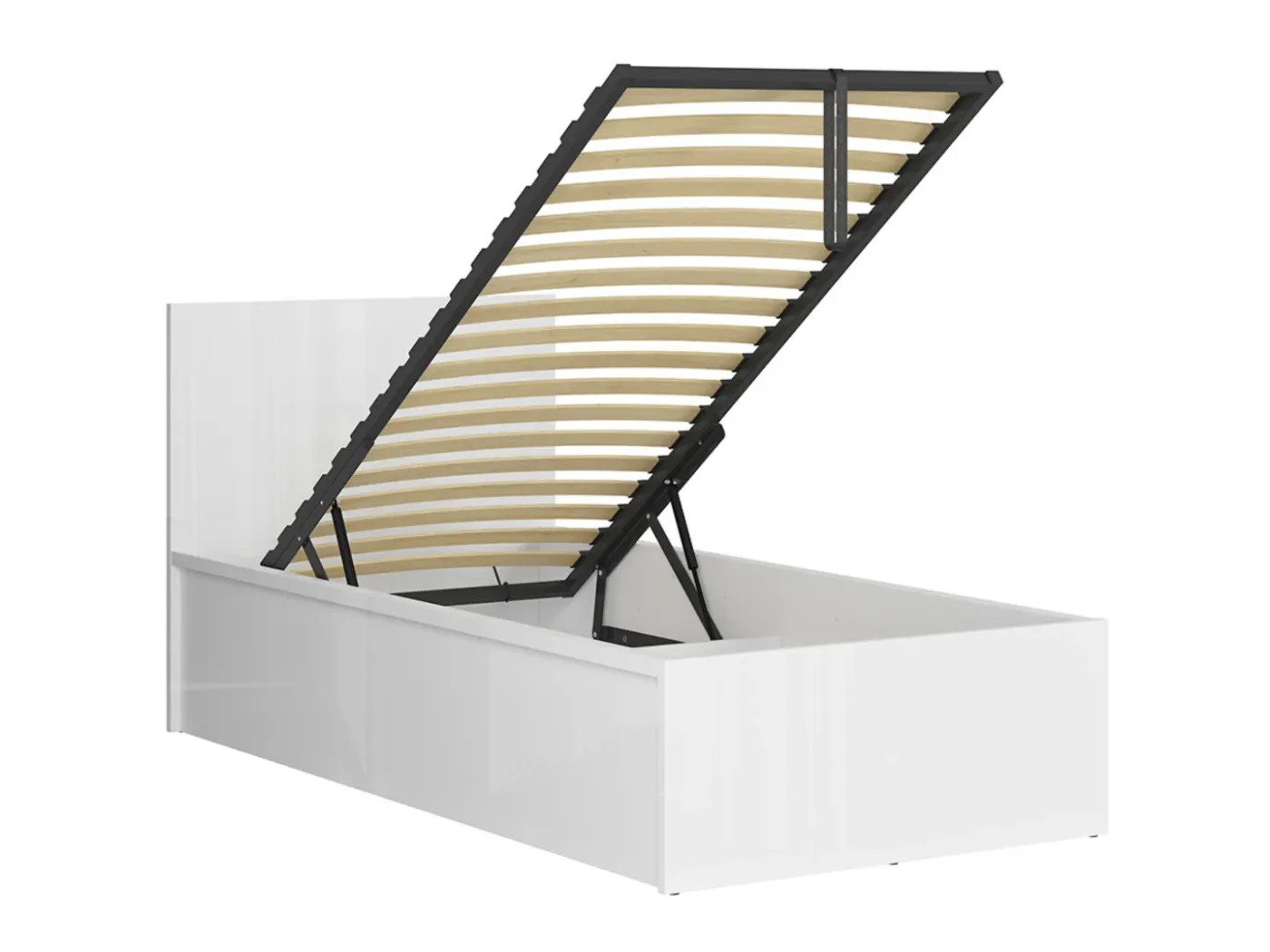 Dvižna postelja Tetrix 90 bela