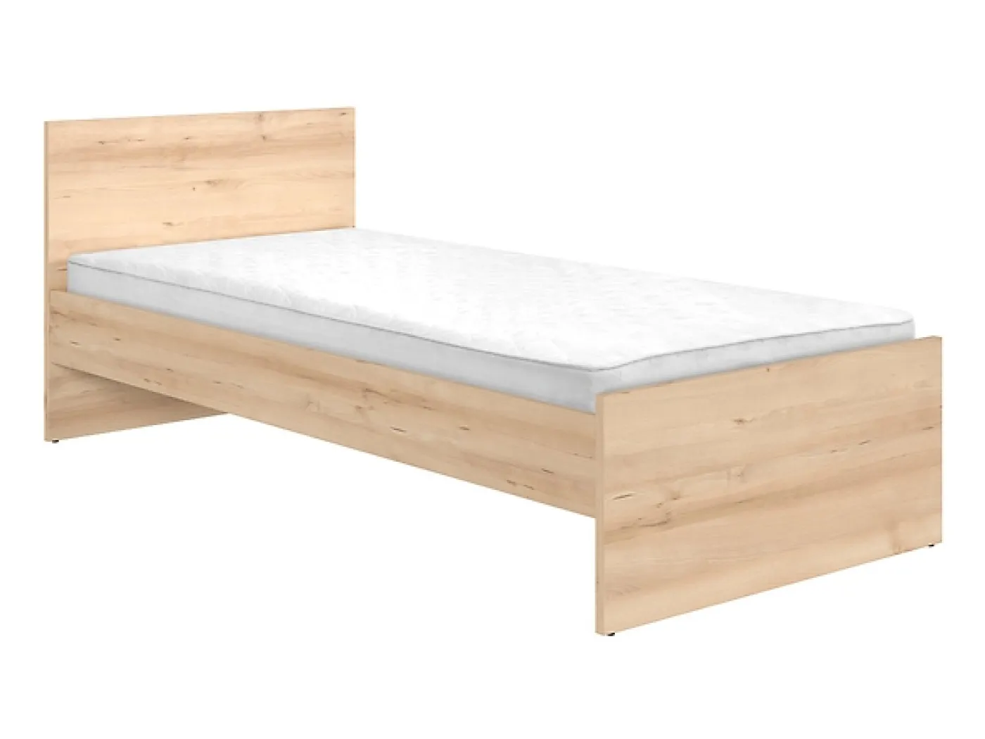 Samska postelja Namek 90x200 cm bukev - Mega Pohištvo - 2