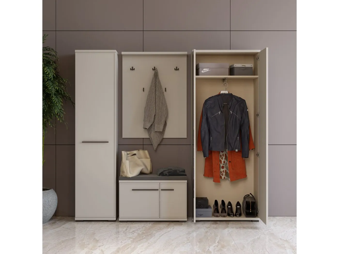 Visoka omara Jela Opera V1 kašmir