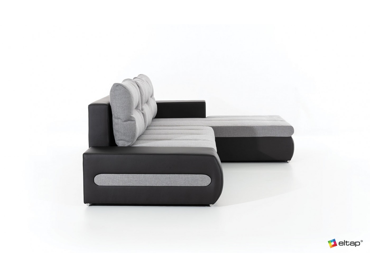 Sedežna garnitura Ottavio sivo-črna - Mega Pohištvo - 6