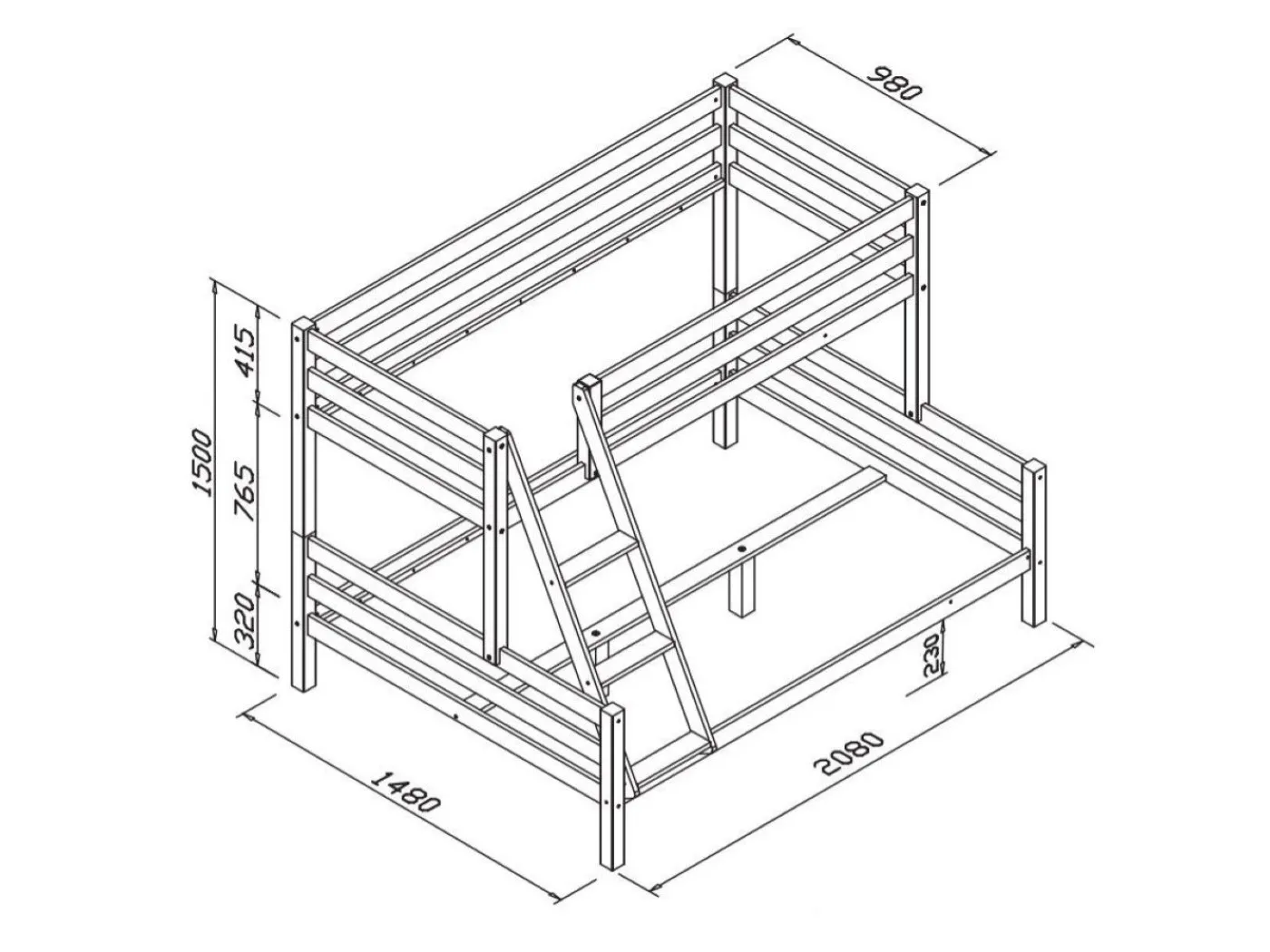 Pograd Rotar bel - skica