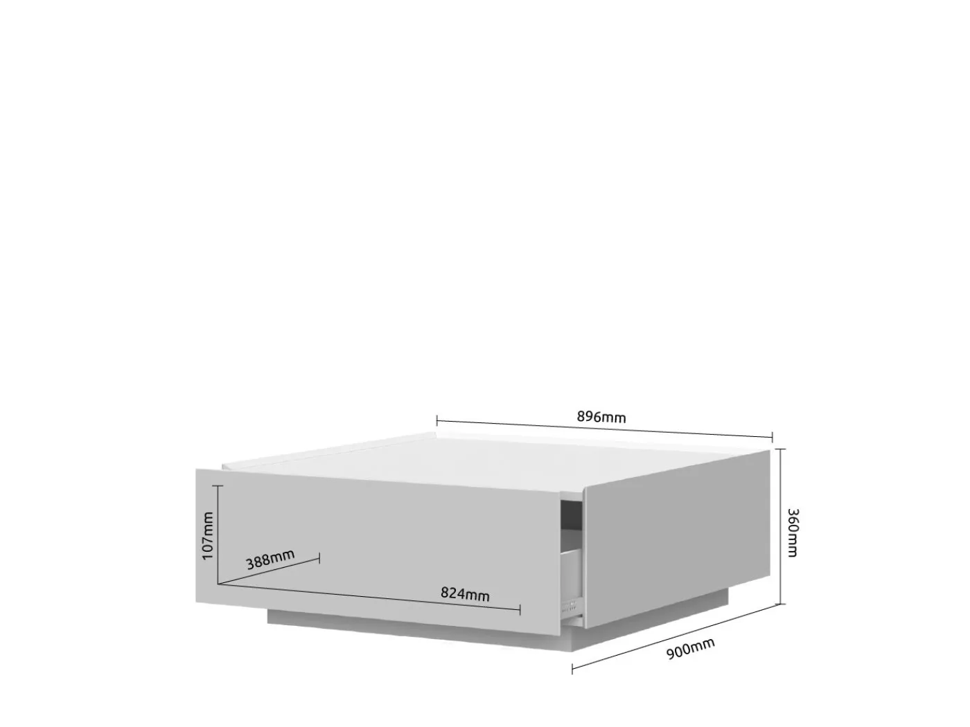 Klubska mizica SKY45
