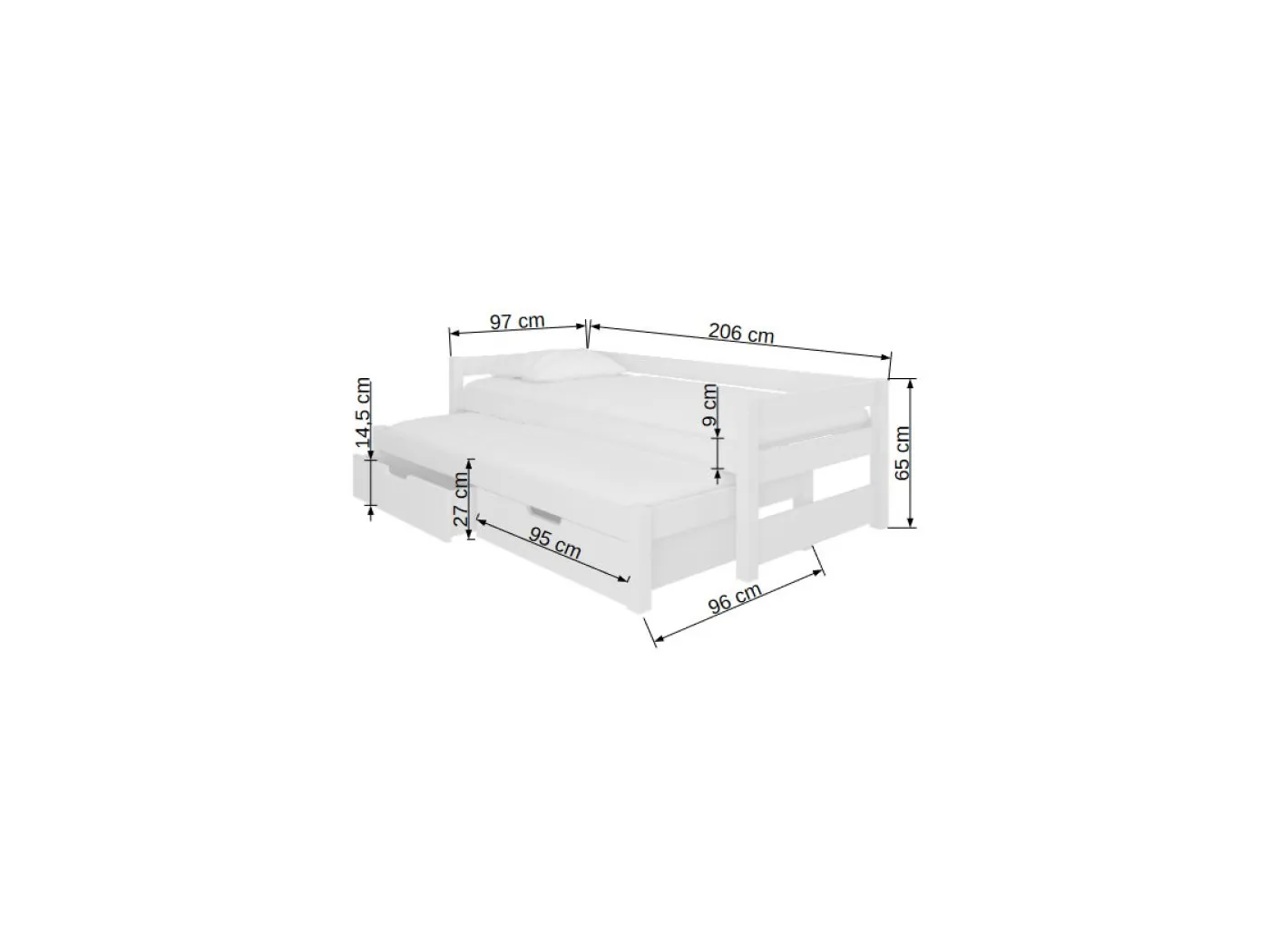 Otroška postelja Fraga